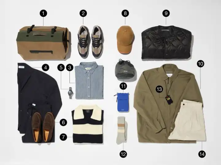 The only clothes you need for a short-haul sojourn