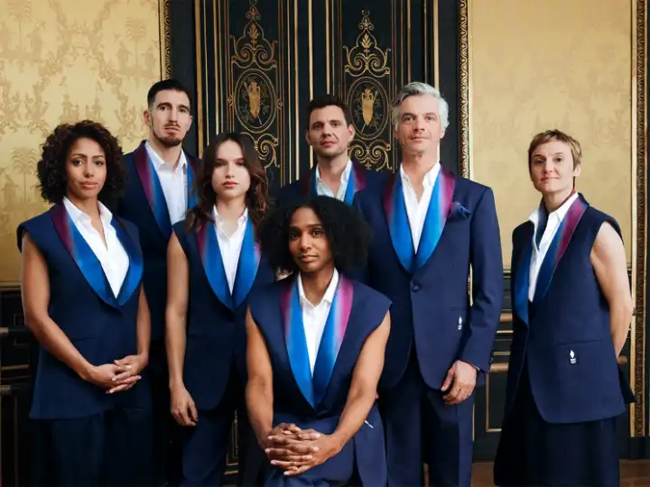 Berluti goes for gold in tailoring for Team France at the 2024 Olympics
