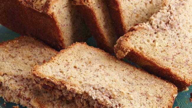 Pecan Streusel Banana Bread